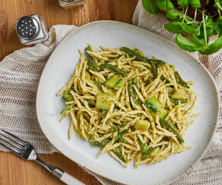 Fusilli ai legumi e verdure di primavera - Cookidoo® – the