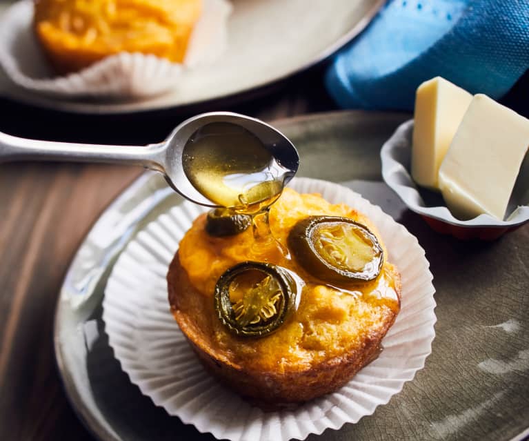 Mais-Muffins mit Jalapeño