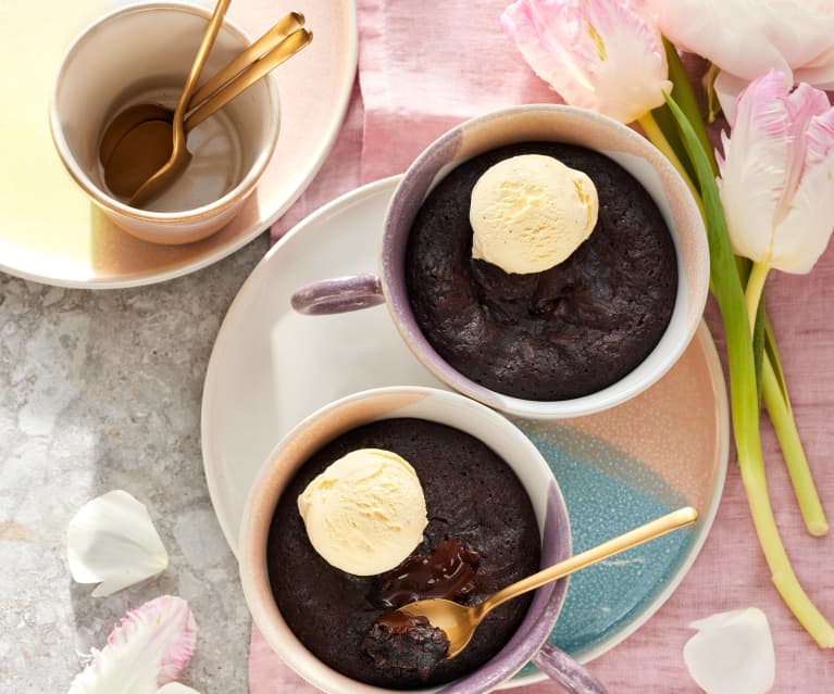 Brownie mug cake