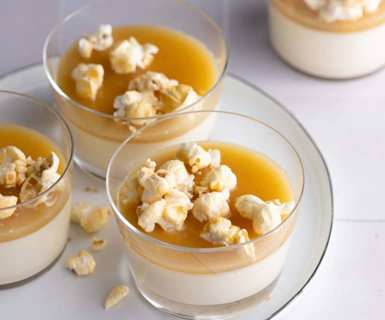 Popcorn-Panna-Cotta