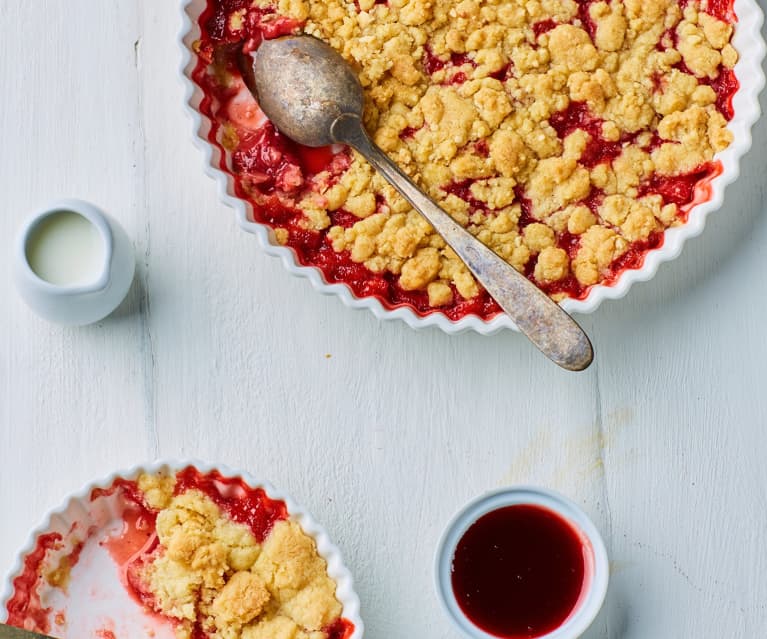 Crumble estivo alla fragola e yogurt - Cookidoo® – the official Thermomix®  recipe platform