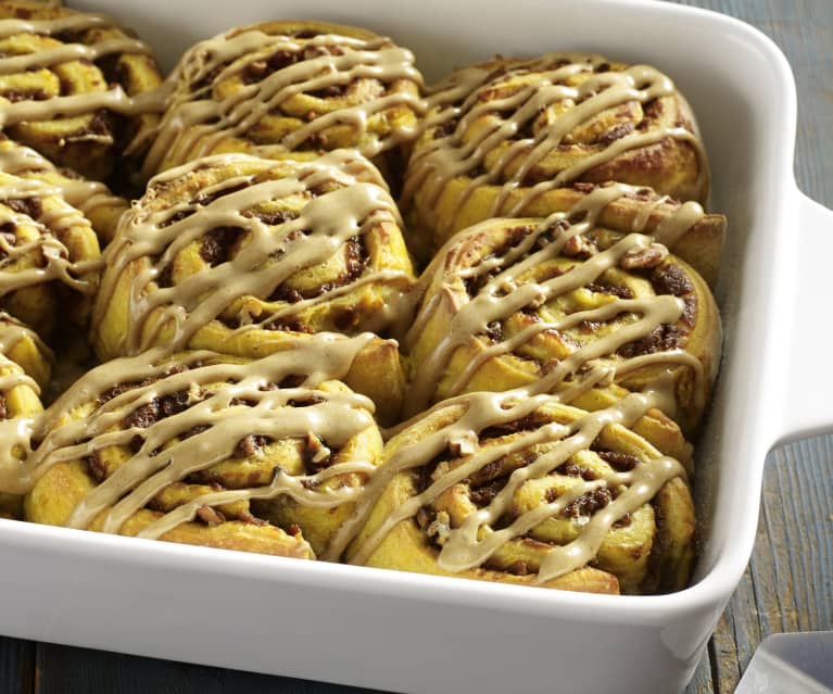 Pumpkin Cinnamon Rolls - Cookidoo® – the official Thermomix® recipe platform