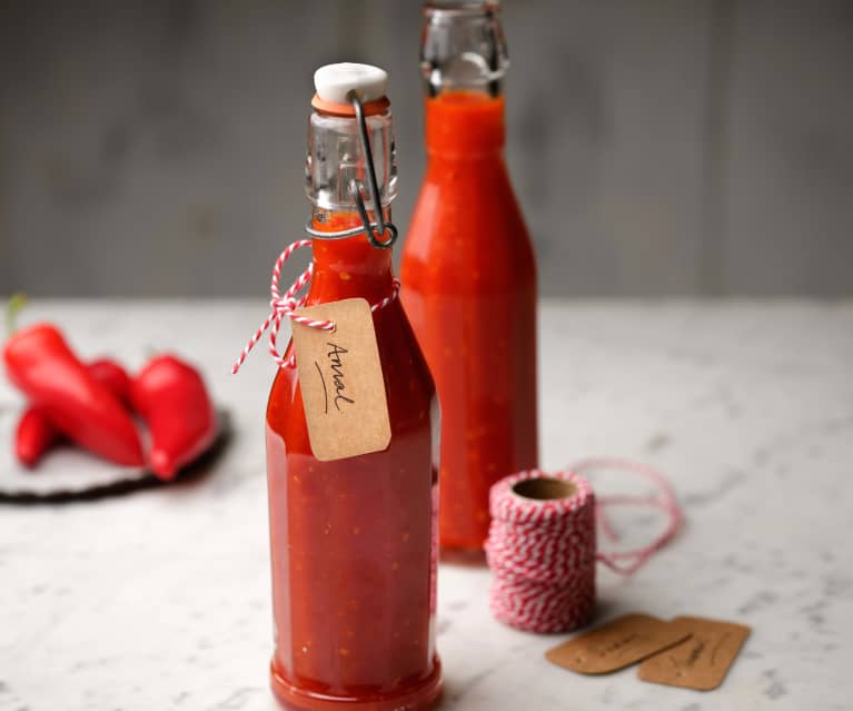 Sriracha Recipe  Homemade Sriracha Hot Sauce in 25 minutes