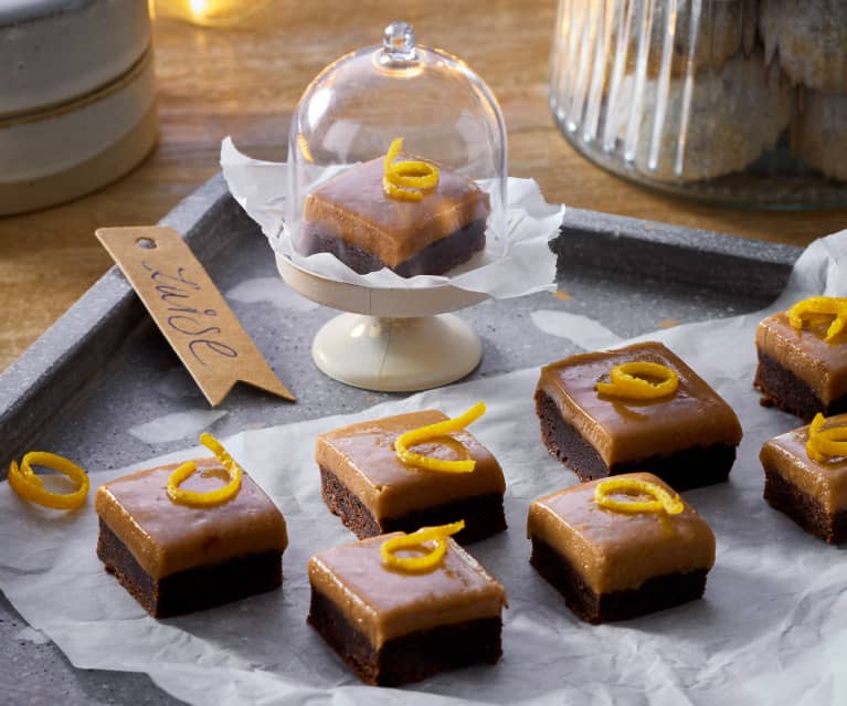 Schoko-Orangen-Fudge-Konfekt