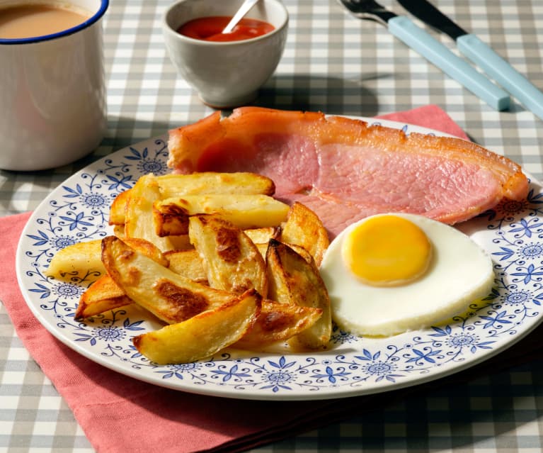 Ham, Egg and Chips