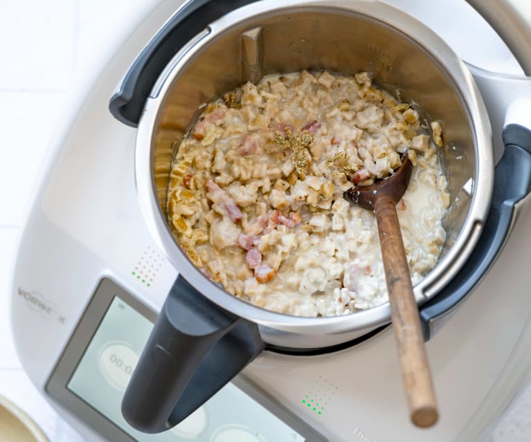 One pot crozets aux lardons et fromage