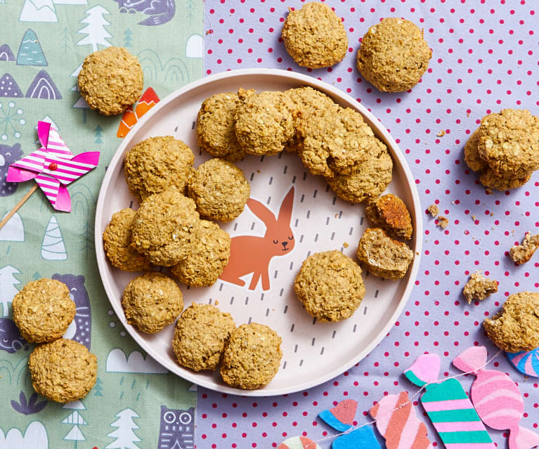 Biscotti di farina d'avena e banana