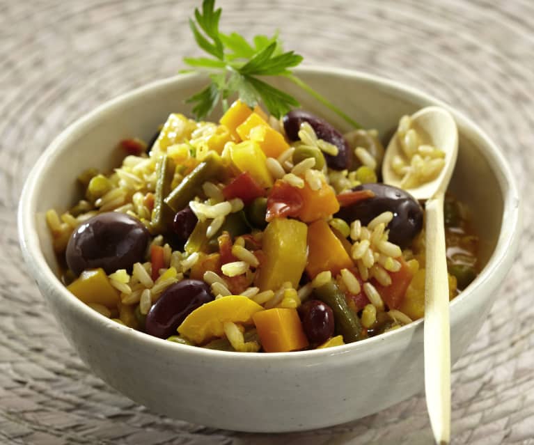 Pasta di legumi con salsa allo zafferano, Ricetta vegan