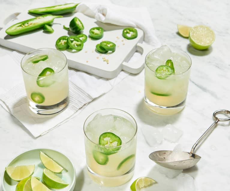 Sizzling Jalapeño Cocktail (Metric)