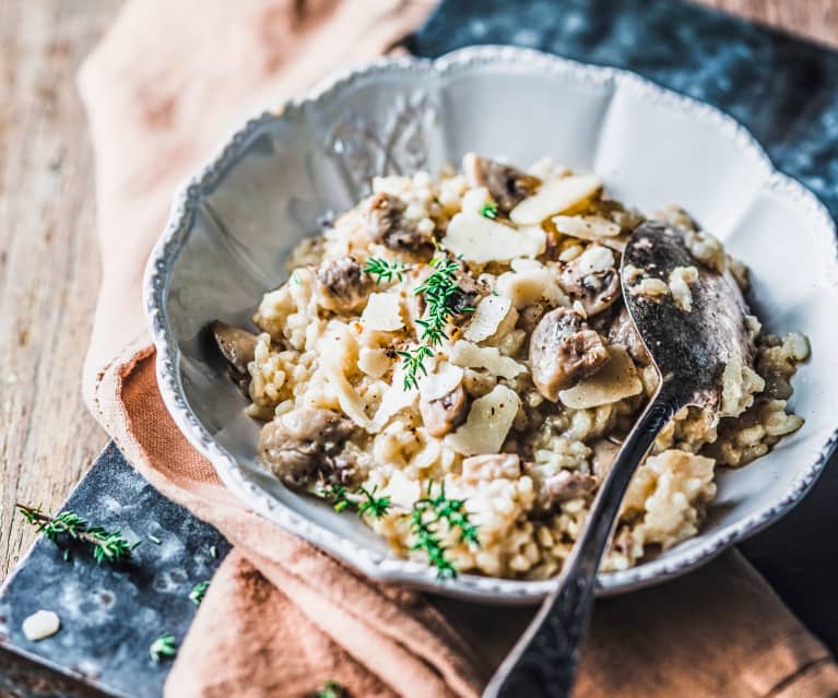 Risotto aux champignons