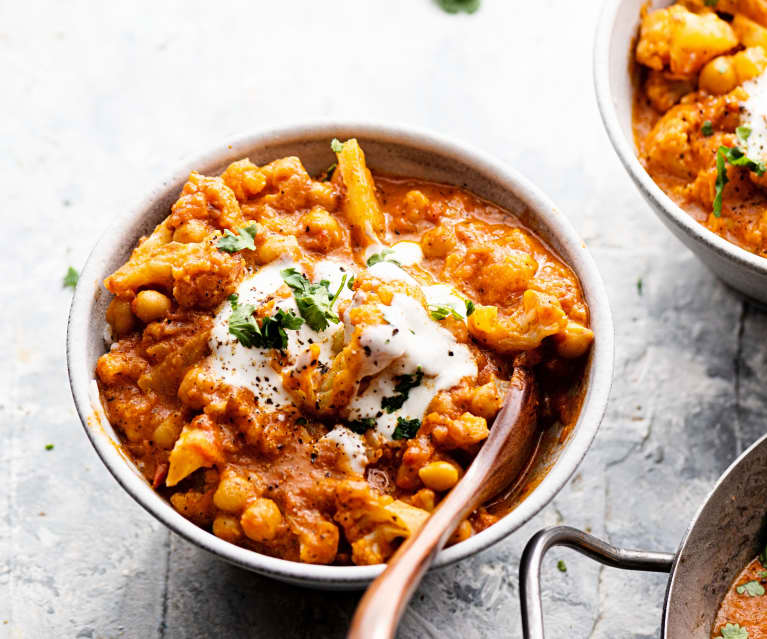 Tikka masala de couve-flor