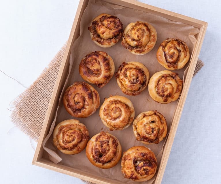 Mini Vegemite and Cheese Sandwiches