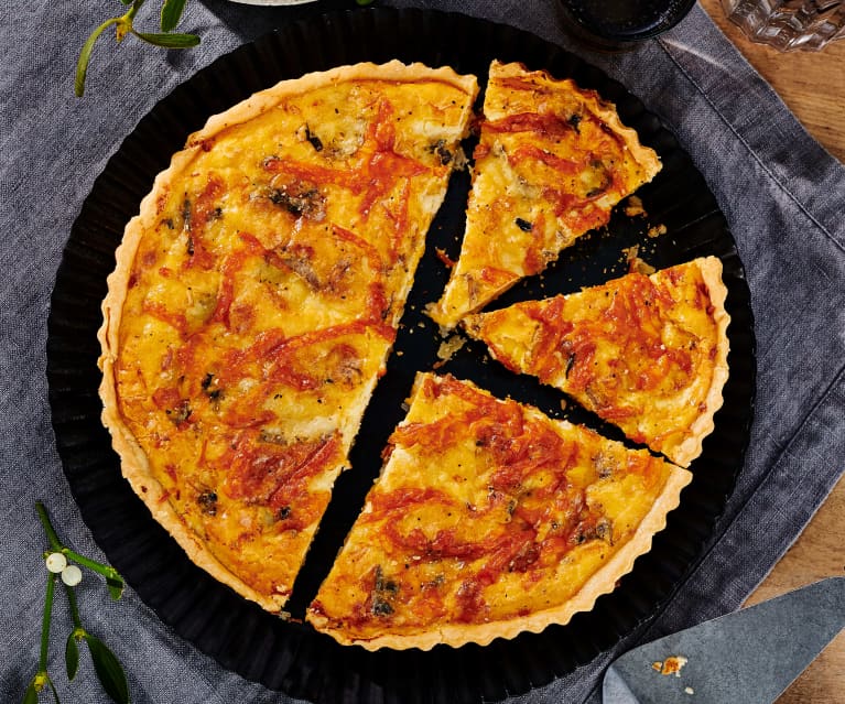 Käse-Zwiebel-Tarte