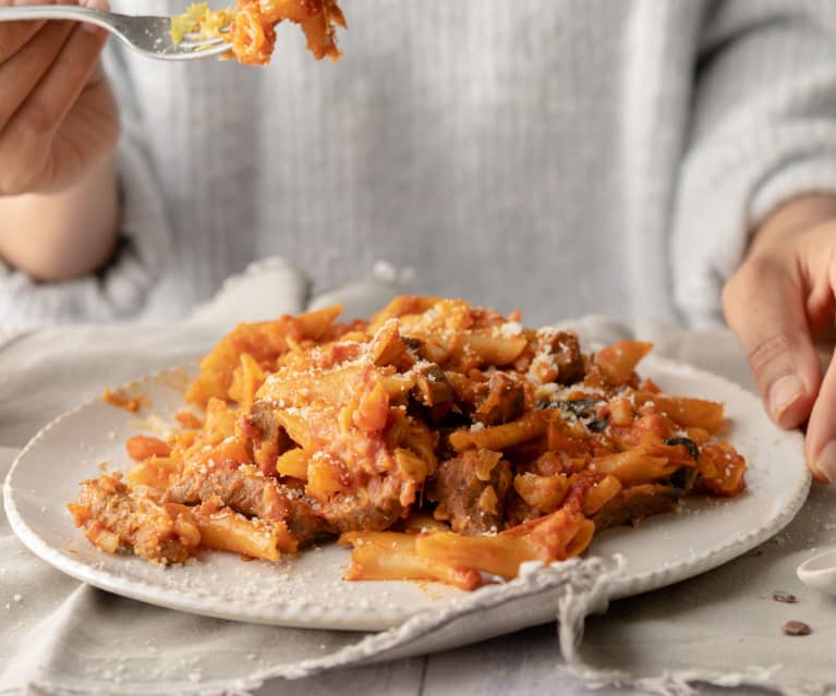 Receta  Filetes de ternera con salsa de apio, manzana y nueces