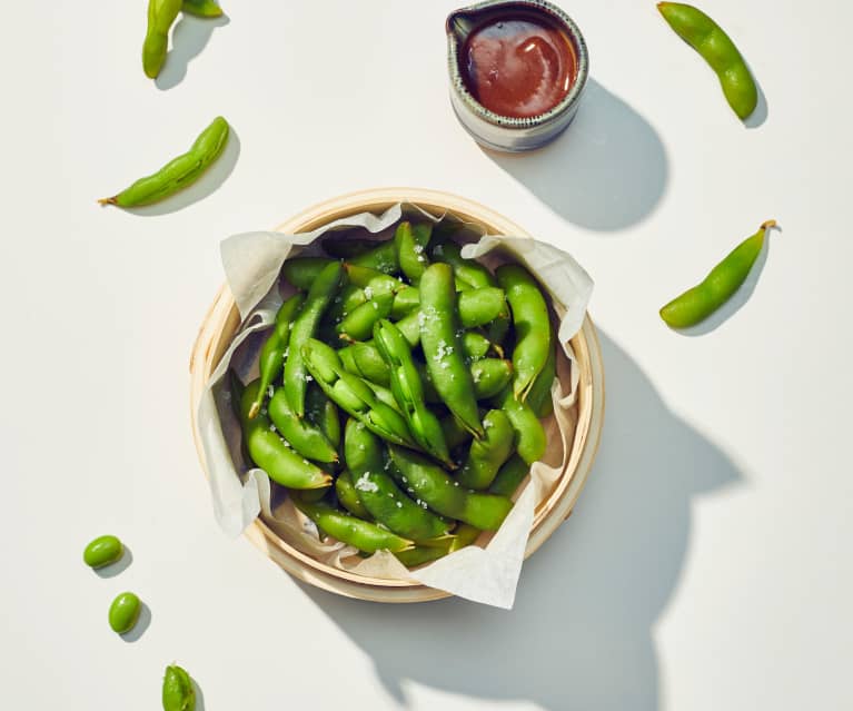 Edamame mit Hoisin-Sauce