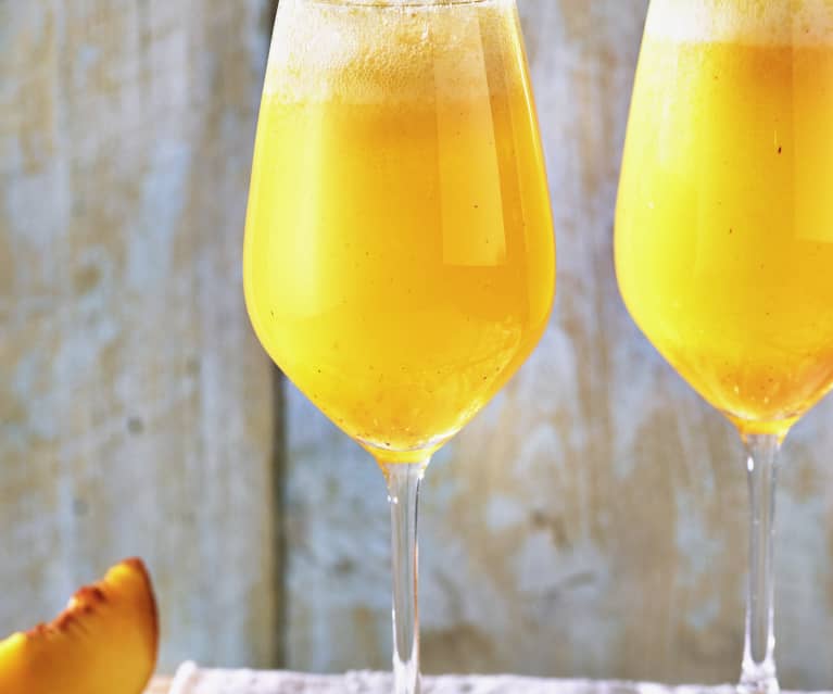 Sektcocktail Bellini Cookidoo Das Offizielle Thermomix Rezept Portal