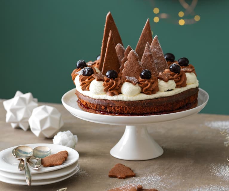 Bûche de Noël façon forêt-noire - Cookidoo® – the official Thermomix®  recipe platform