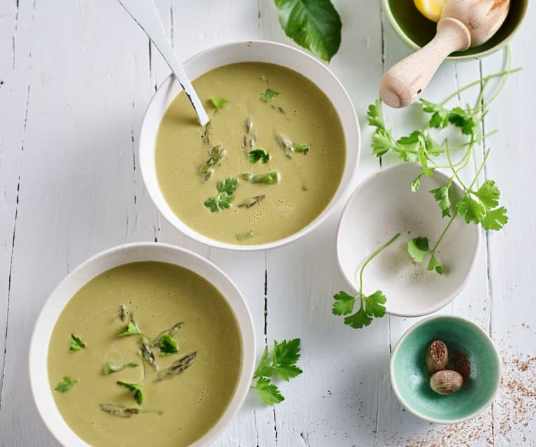 Grüne Spargelsuppe