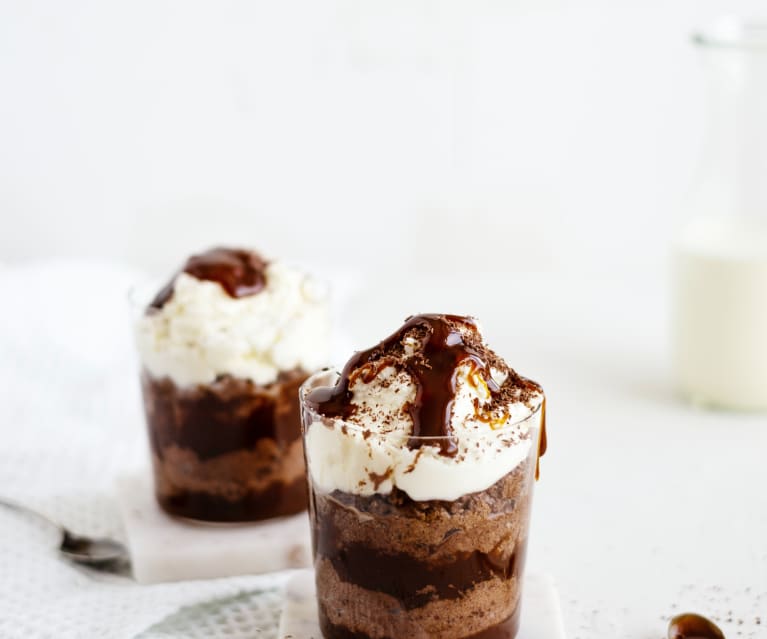 Salted Caramel and Chocolate Mousse