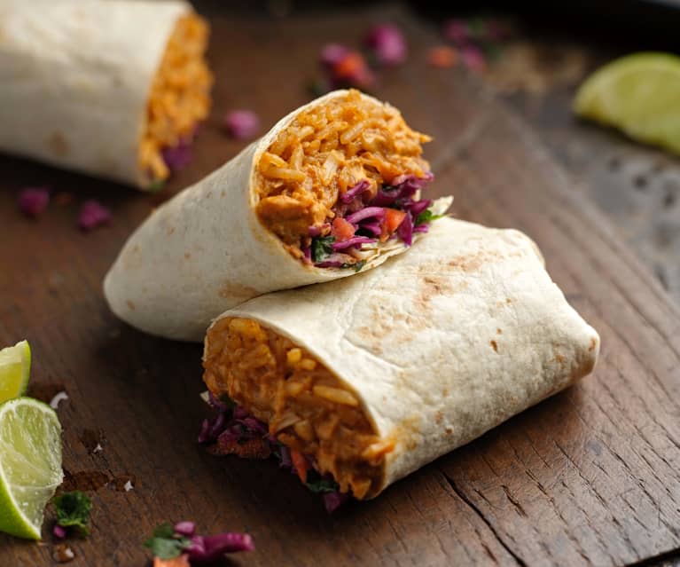 BBQ Jackfruit Burritos