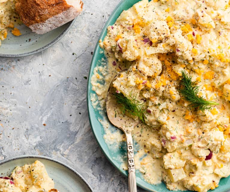 Ensalada de patata y coliflor