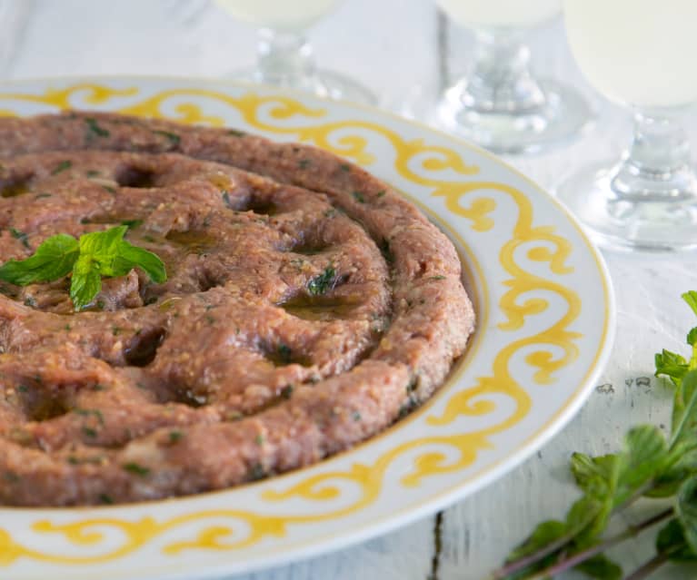 Raw kibbeh