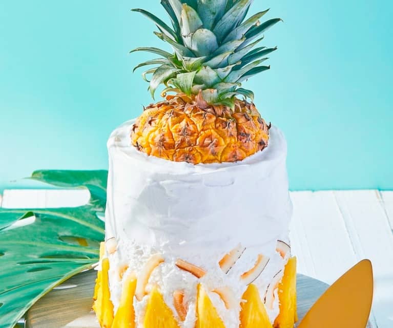 Gâteau étagé Piña colada