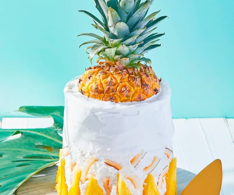 Pina Colada Layer Cake