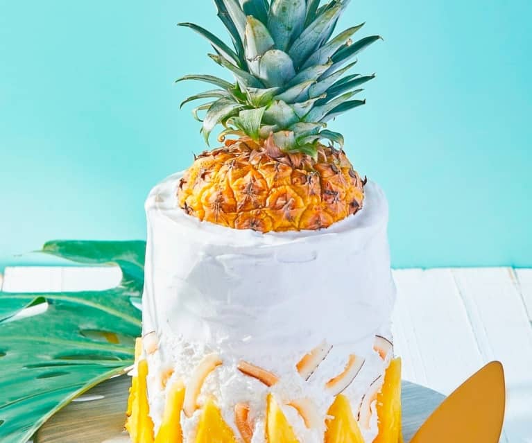 Piña Colada Poke Sheet Cake Recipe - Tablespoon.com