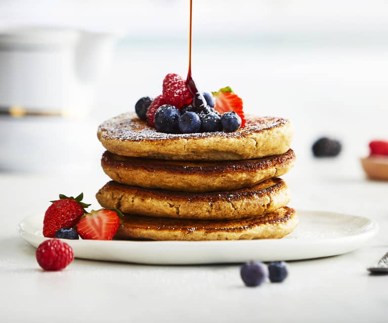 Pancakes proteici alla banana - Cookidoo® – la plataforma de recetas  oficial de Thermomix®