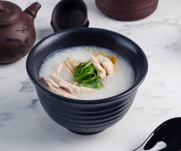 All-in-one chicken congee