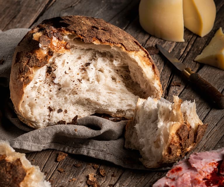 Pan de masa madre 