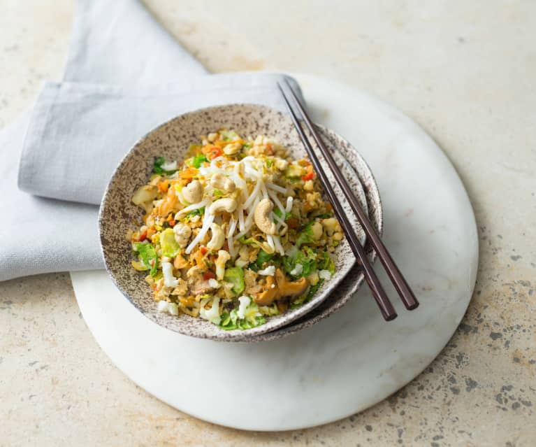 Cauliflower "fried" rice