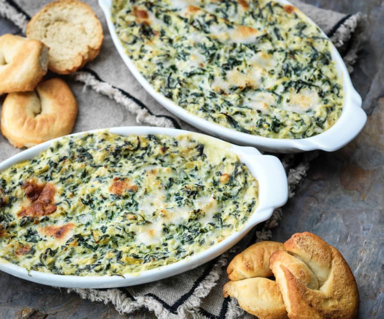 Warm Spinach and Artichoke Dip