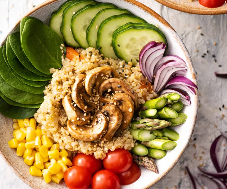 Vegan Mushroom Bowls