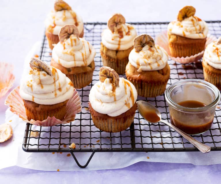 Cupcakes banoffee pie