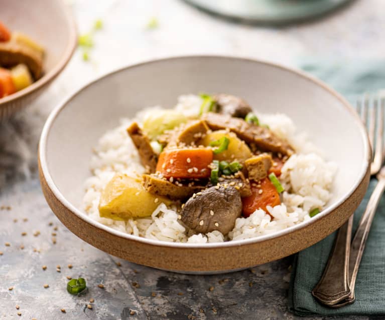 Vietnamese-style Vegetable Stew with Rice