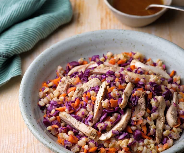 Pearl Barley and Chicken Salad