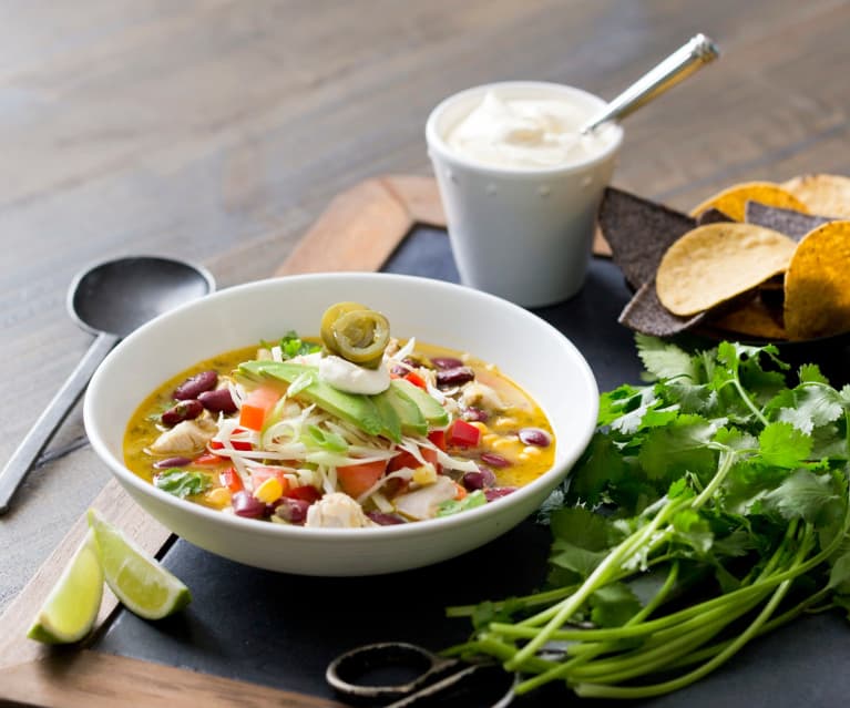 Mexicansk kyllingesuppe