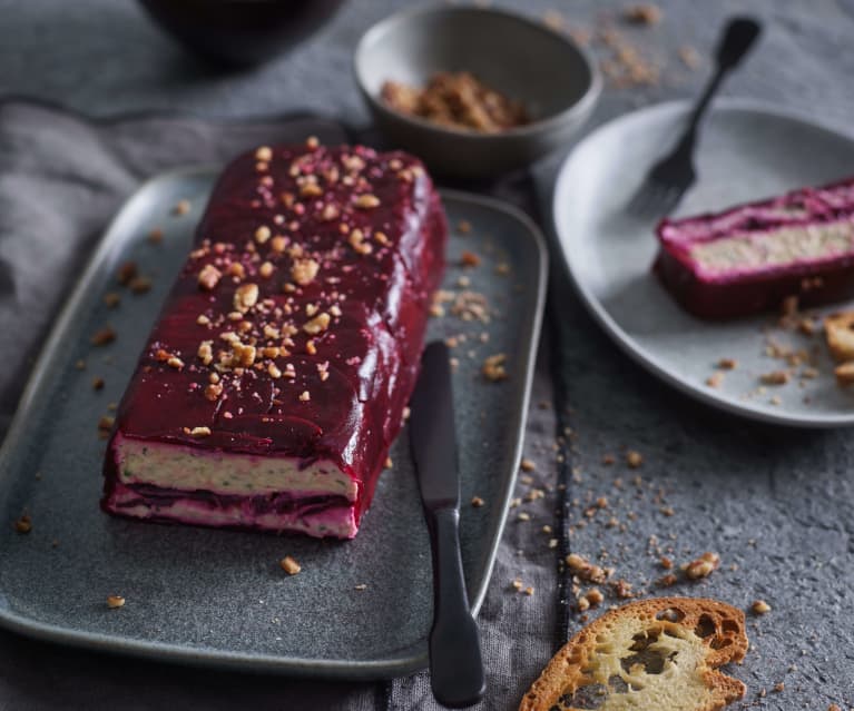 Terrine de beterraba e queijo de cabra - TM5