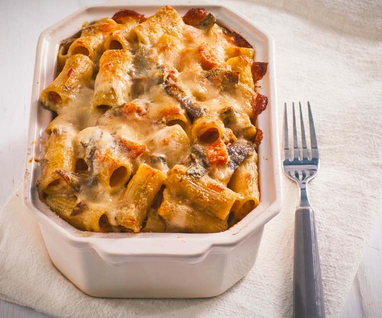 Pasta al forno vegetariana filante - Cookidoo® – the official Thermomix®  recipe platform