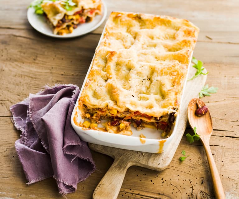 Lasagne façon chili