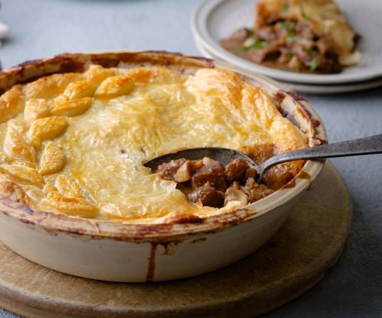 Steak, Guinness® and Oyster Pie