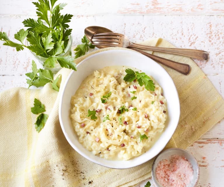 Risotto mit Sauerkraut