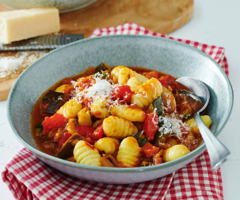 Gnocchi mit mediterranem Gemüse