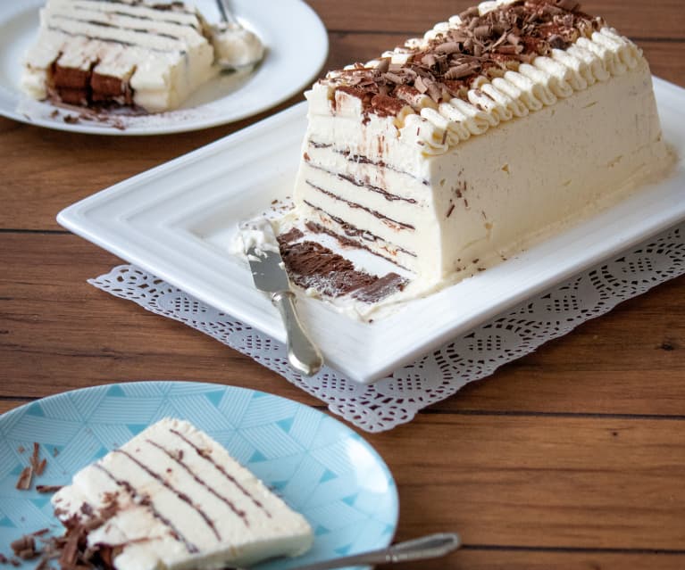 "Viennetta" Vanilla ice cream