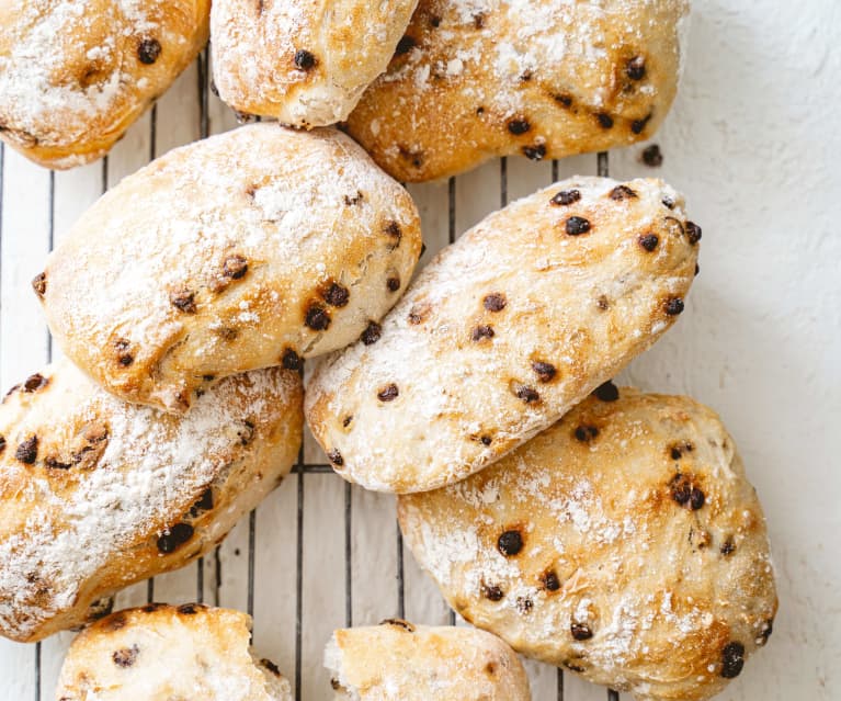 Pain au beurre aux pépites de chocolat