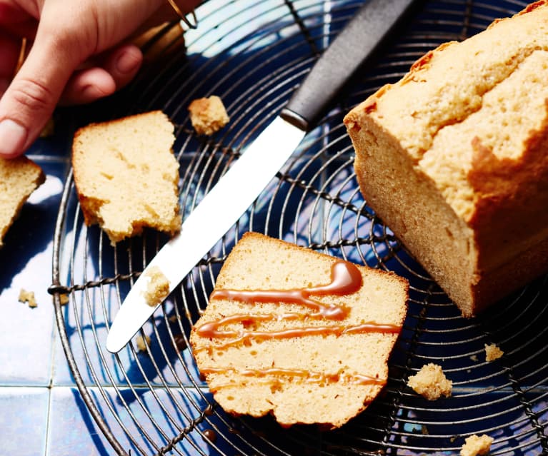 Cake vanille-caramel au beurre salé