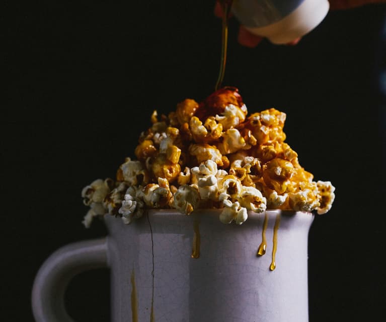 Pop corn al caramello