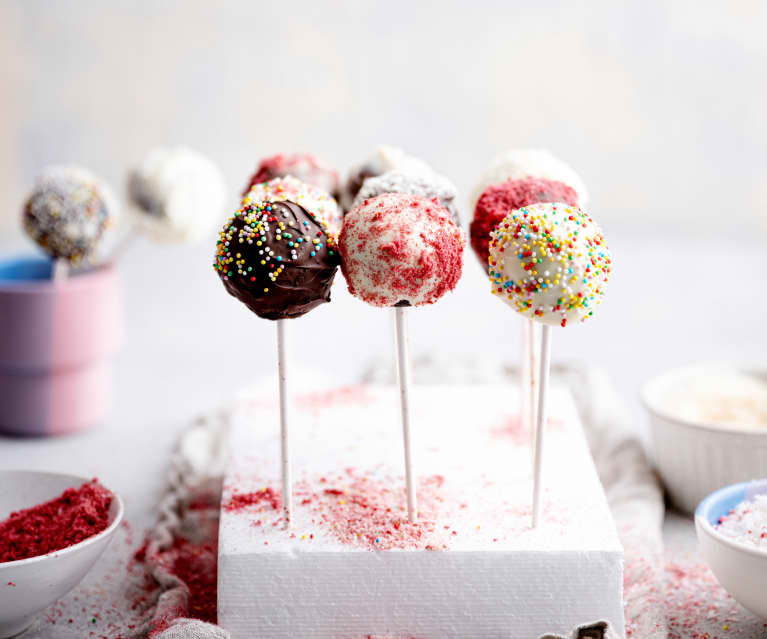 Cake pops de chocolate